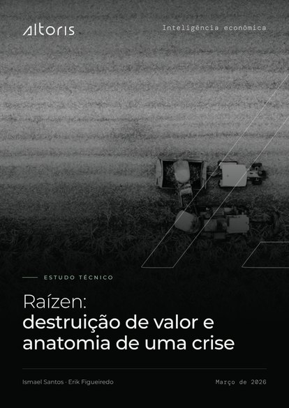 Capa do estudo Raízen: destruição de valor e anatomia de uma crise